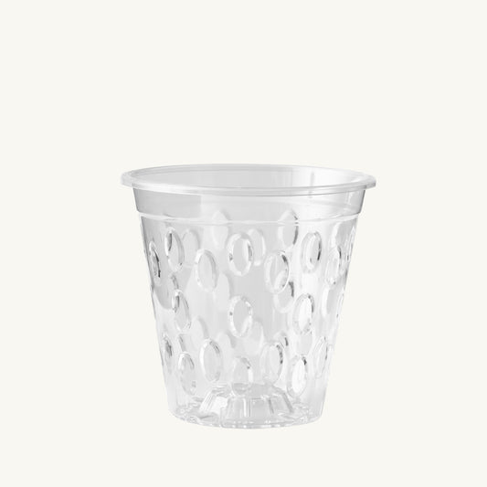 Flowerpot FLORES ⌀14cm CLEAR