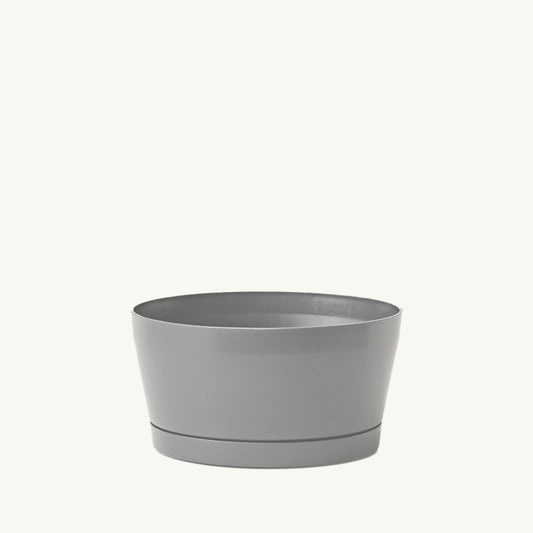 ქოთანი „მირა“ ⌀24სმ, ღია ნაცრისფერი