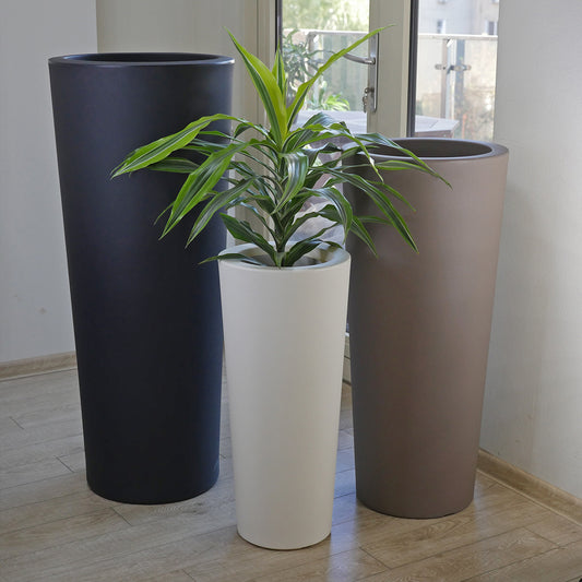 ქოთანი „სკიო კონო“ 70/90სმ, რძიანი ყავისფერი