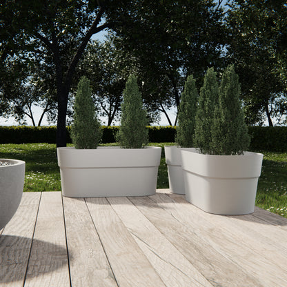 ქოთანი „სირიო“ 78სმ, თეთრი